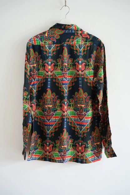Yohji Yamamoto 2004 Floral Silk Shirt