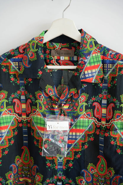 Yohji Yamamoto 2004 Floral Silk Shirt