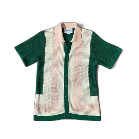 Casablanca Short Sleeve Knit Sweater Vest-zp