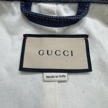 Gucci Embossed Denim Jacket-zp