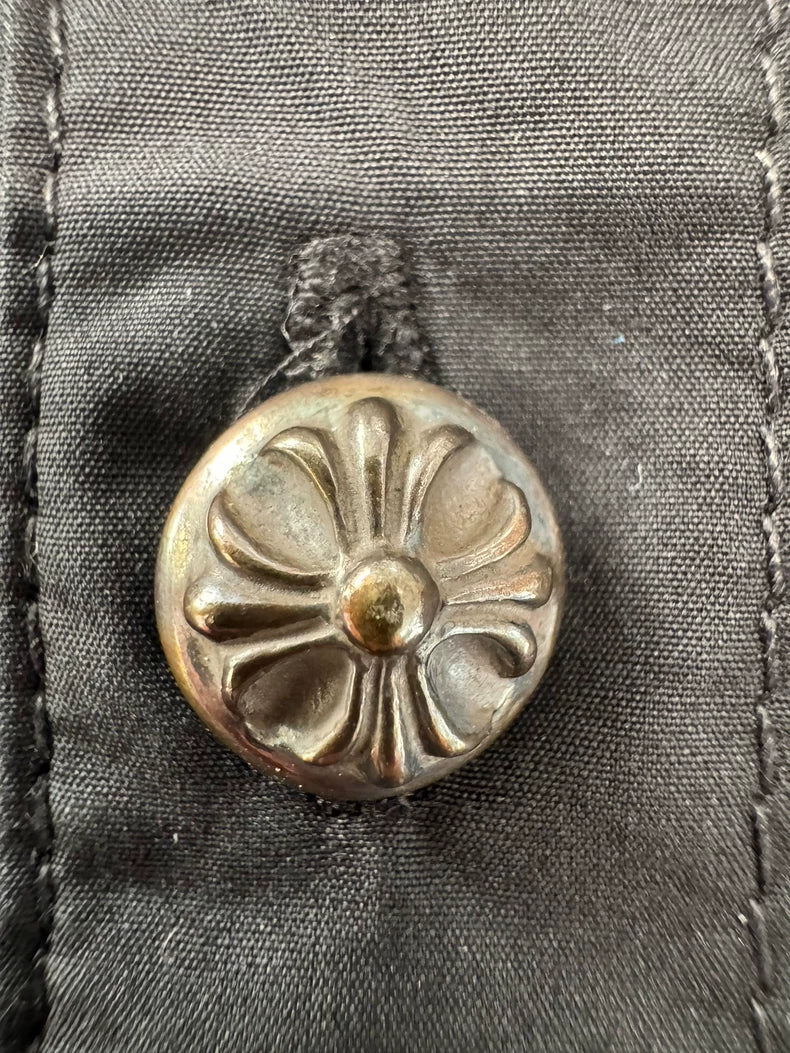 Chrome Hearts Black Batwing Sleeve Shirt-yf