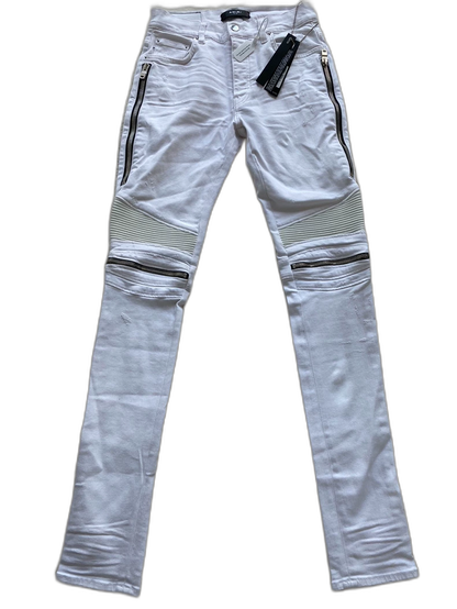 Amiri White MX2 Denim Pants