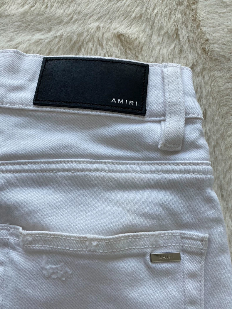 Amiri White MX2 Denim Pants