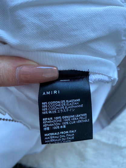 Amiri White MX2 Denim Pants