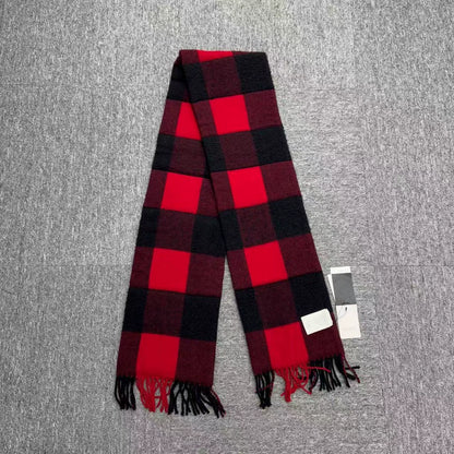 Gucci Thick Wool Plaid Scarf-zp