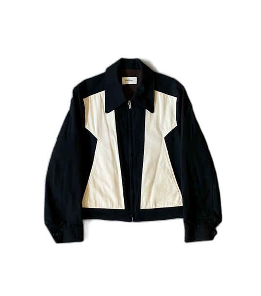Black and White Western Jacket-zp