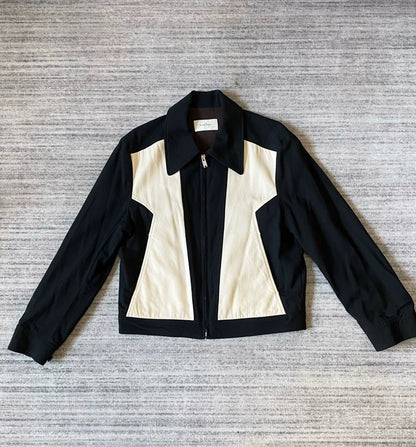 Black and White Western Jacket-zp