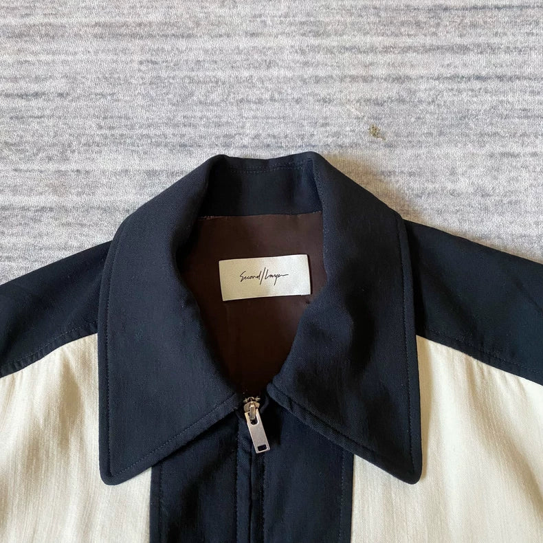 Black and White Western Jacket-zp