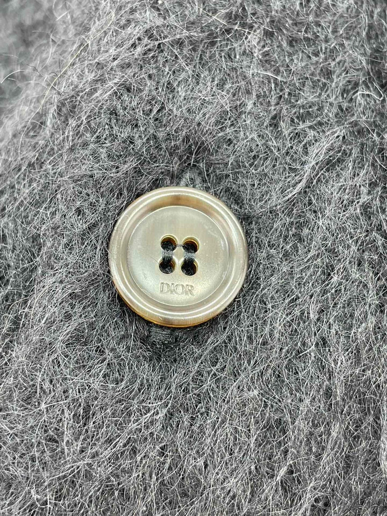 Dior Mohair Embroidered Cardigan