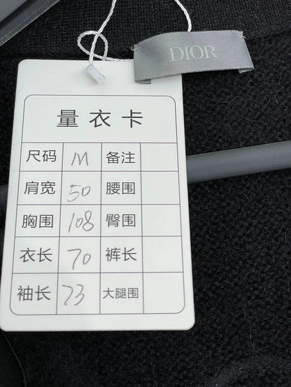 Dior Mohair Embroidered Cardigan