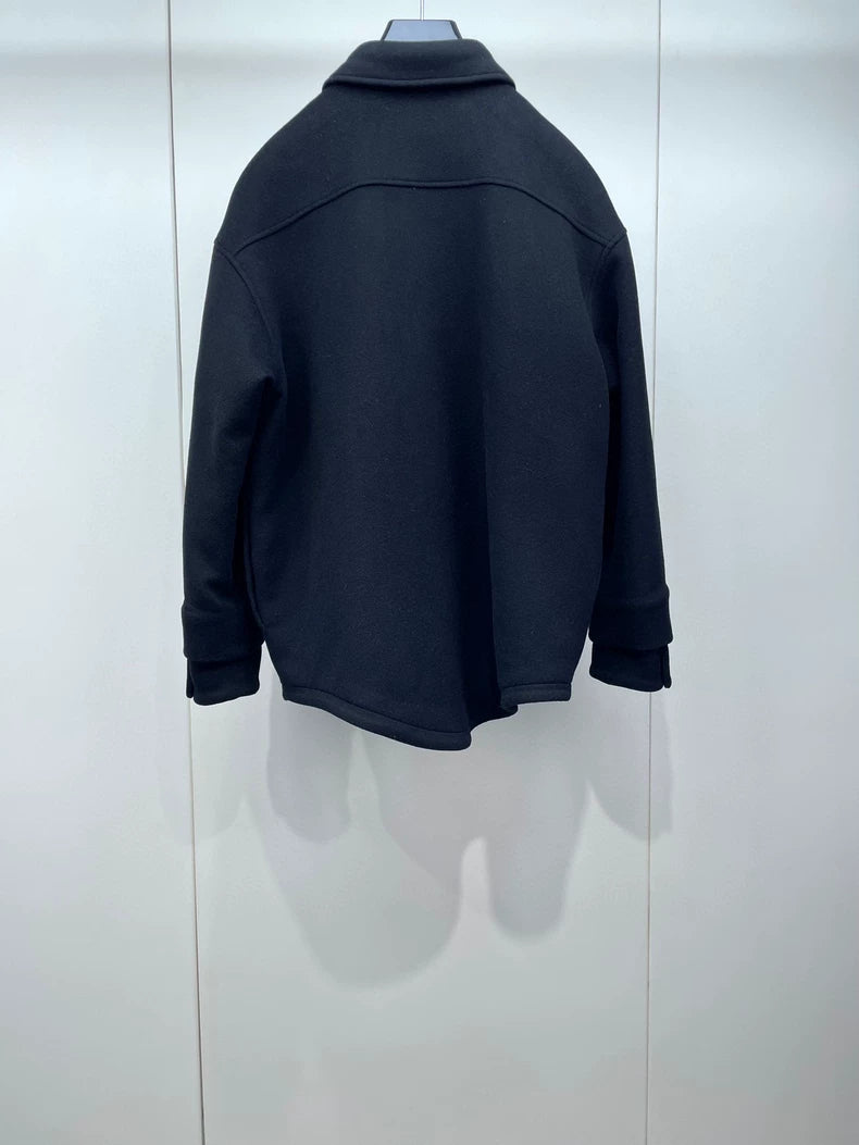 Black Cashmere Celine Coat