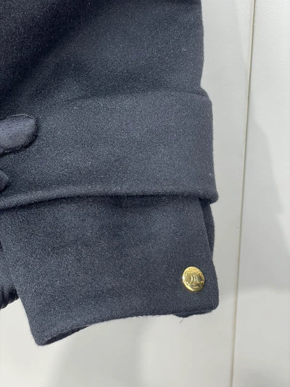 Black Cashmere Celine Coat