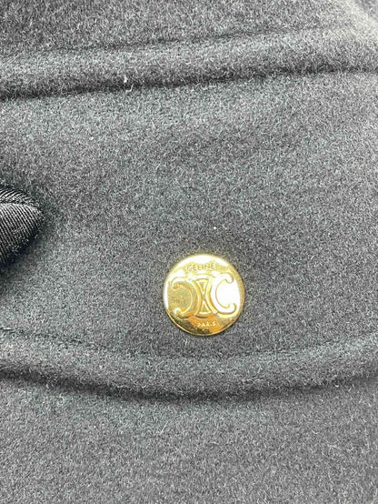 Black Cashmere Celine Coat