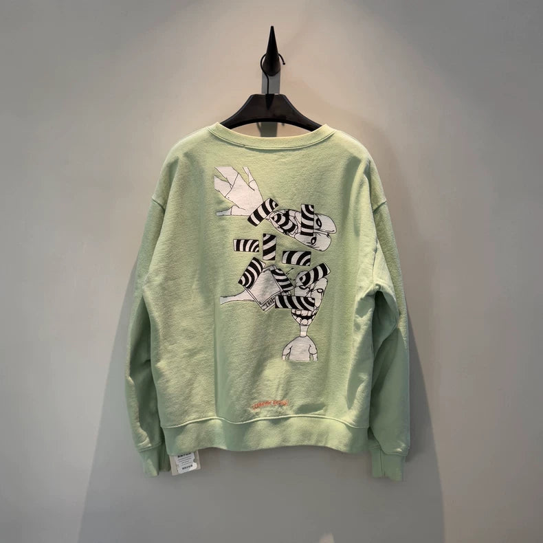 Chrome Hearts Matty Boy Mint Green Sweatshirt-yf