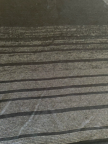 Saint Laurent Linen Striped Polo Shirt-yf