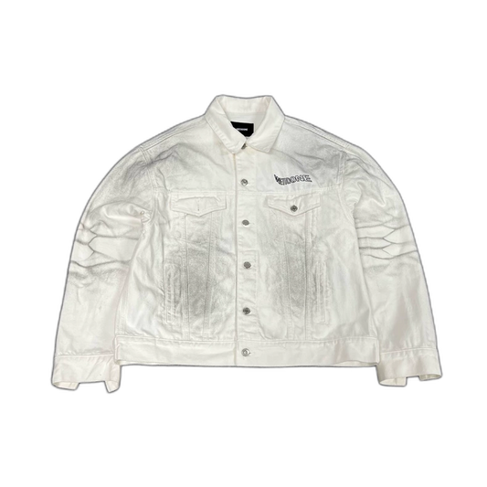 Vintage We11done White Denim Jacket