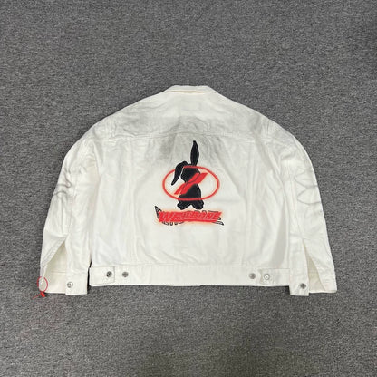Vintage We11done White Denim Jacket