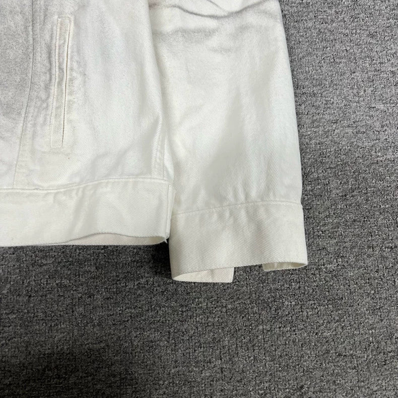 Vintage We11done White Denim Jacket