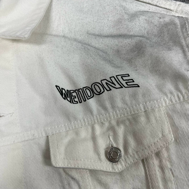 Vintage We11done White Denim Jacket