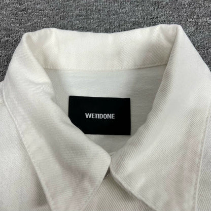 Vintage We11done White Denim Jacket