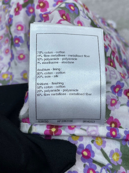 Chanel Pink Sequined Knit Cardigan