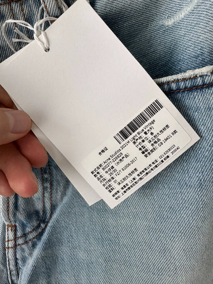 Acne Studios Light Blue Wash Flare Jeans