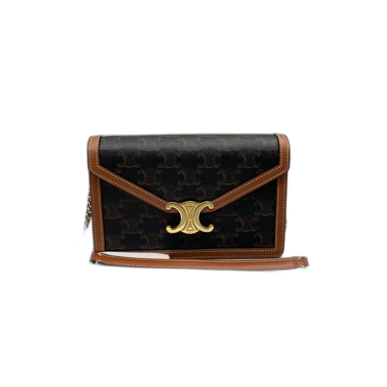 Celine Triomphe Envelope WOC Chain Bag