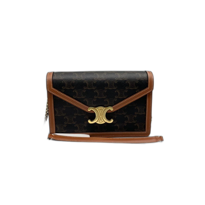 Celine Triomphe Envelope WOC Chain Bag