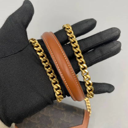Celine Triomphe Envelope WOC Chain Bag
