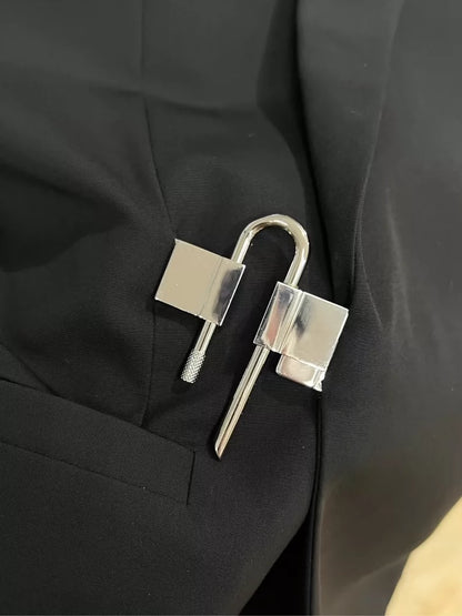 Givenchy Lock Closure Suit in Size 48