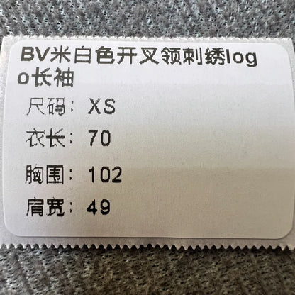 Bottega Veneta Long Sleeve Logo Shirt