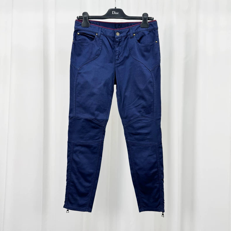 Louis Vuitton Rivet Embroidered Casual Pants-yf