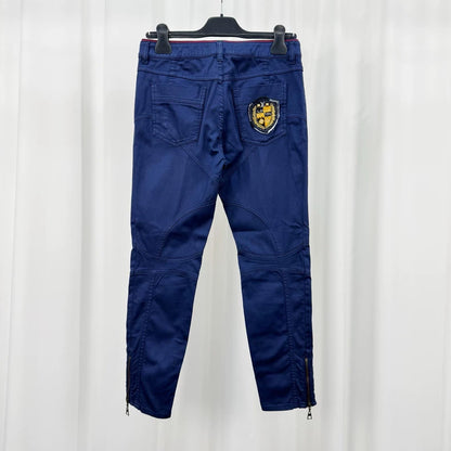 Louis Vuitton Rivet Embroidered Casual Pants-yf