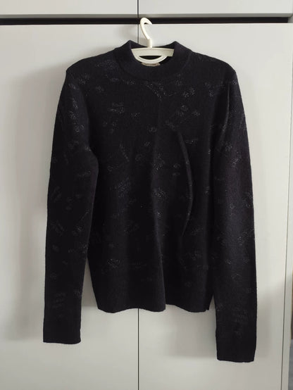 Saint Laurent Paris Music Note Sweater