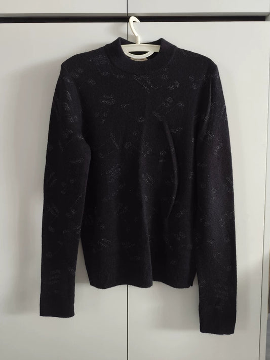 Saint Laurent Paris Music Note Sweater