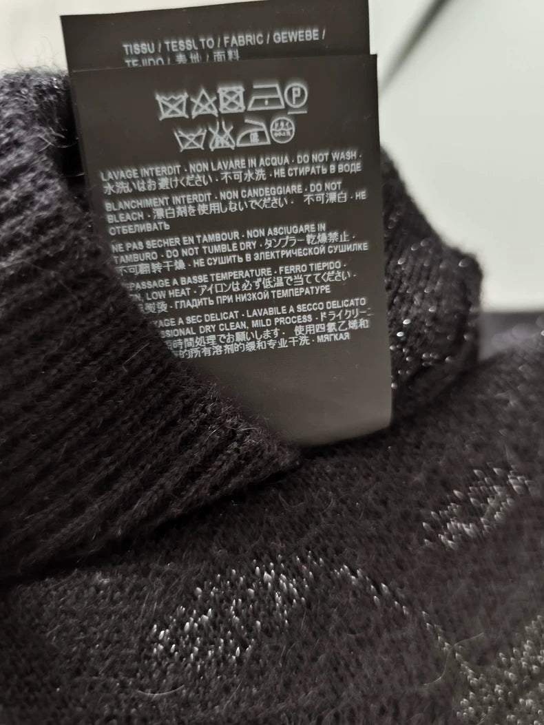 Saint Laurent Paris Music Note Sweater