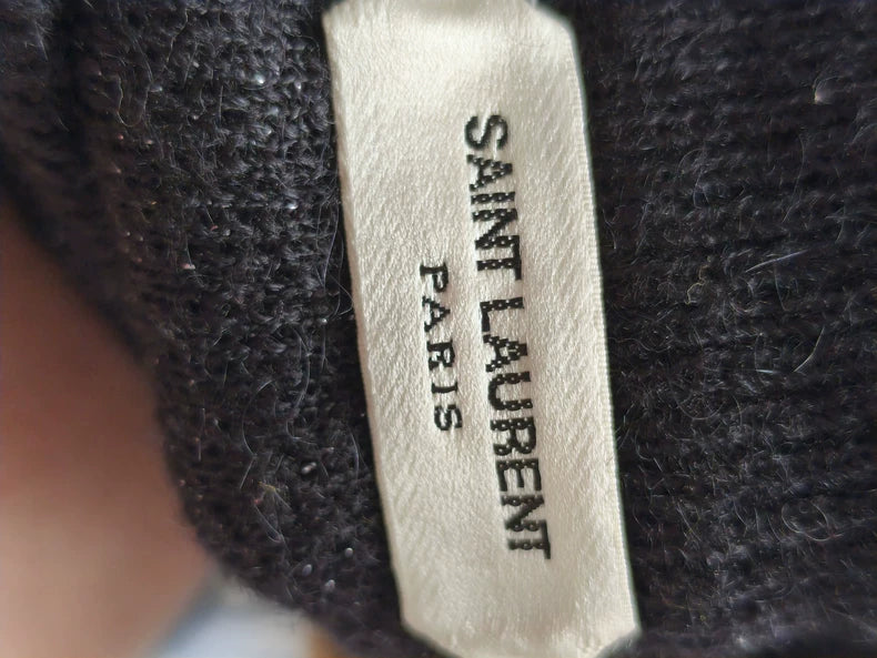 Saint Laurent Paris Music Note Sweater