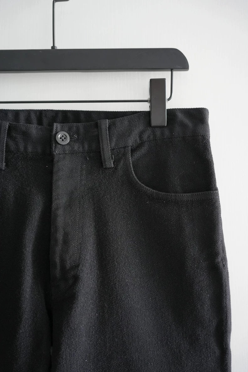 Yohji Yamamoto Black Denim Pants