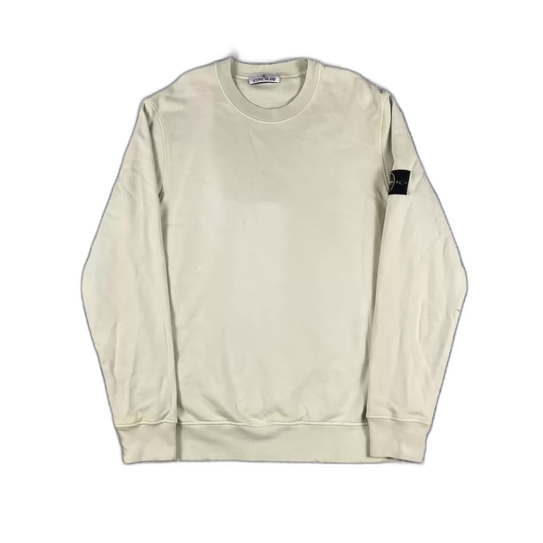 Stone Island Yellow Basic Sweatshirt XL