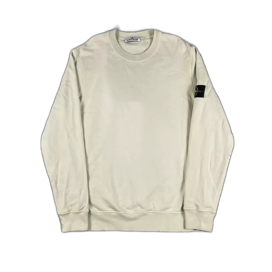 Stone Island Yellow Basic Sweatshirt XL