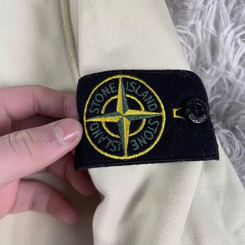 Stone Island Yellow Basic Sweatshirt XL