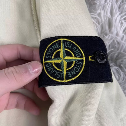 Stone Island Yellow Basic Sweatshirt XL