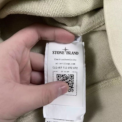 Stone Island Yellow Basic Sweatshirt XL