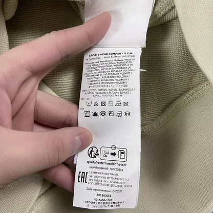 Stone Island Yellow Basic Sweatshirt XL