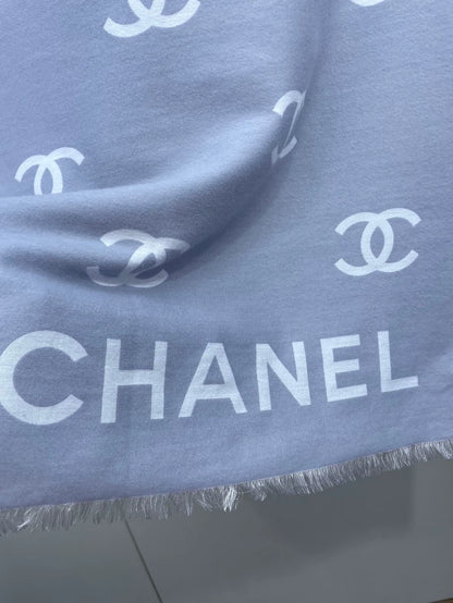 Chanel Gradient Logo Scarf in Three Colors