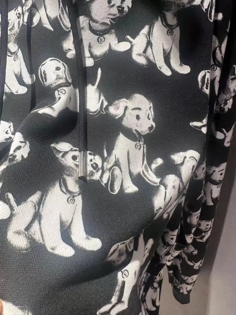 Celine Dog Print Hoodie-zp - Celine – DMC99