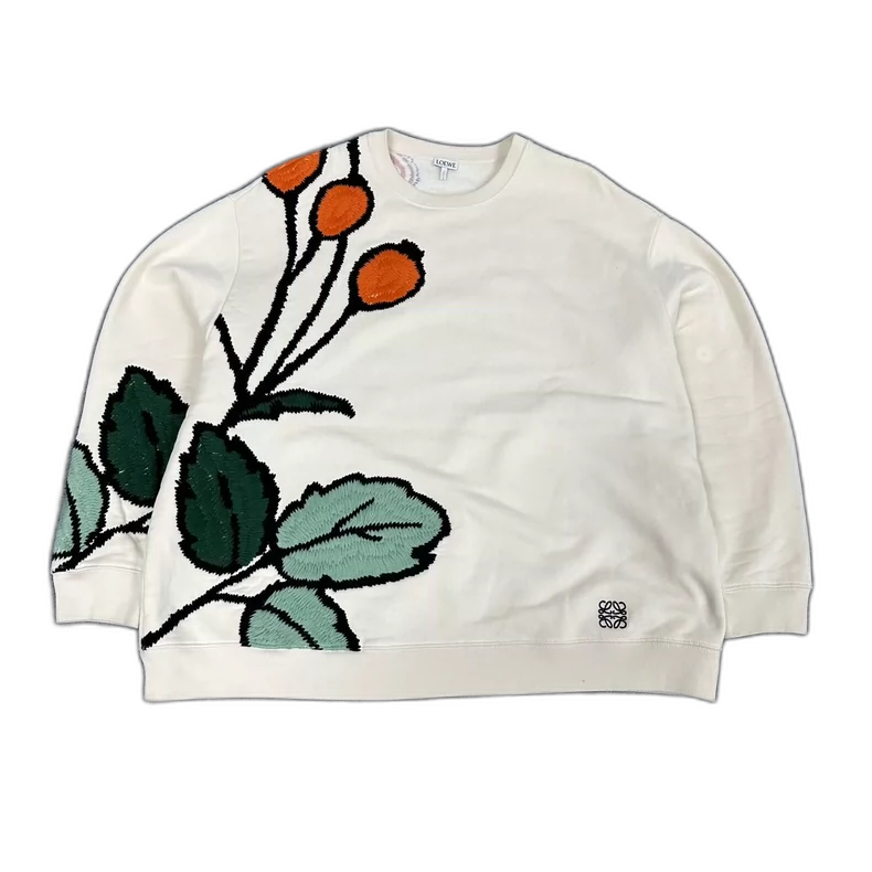 Loewe Embroidered Pullover Sweatshirt
