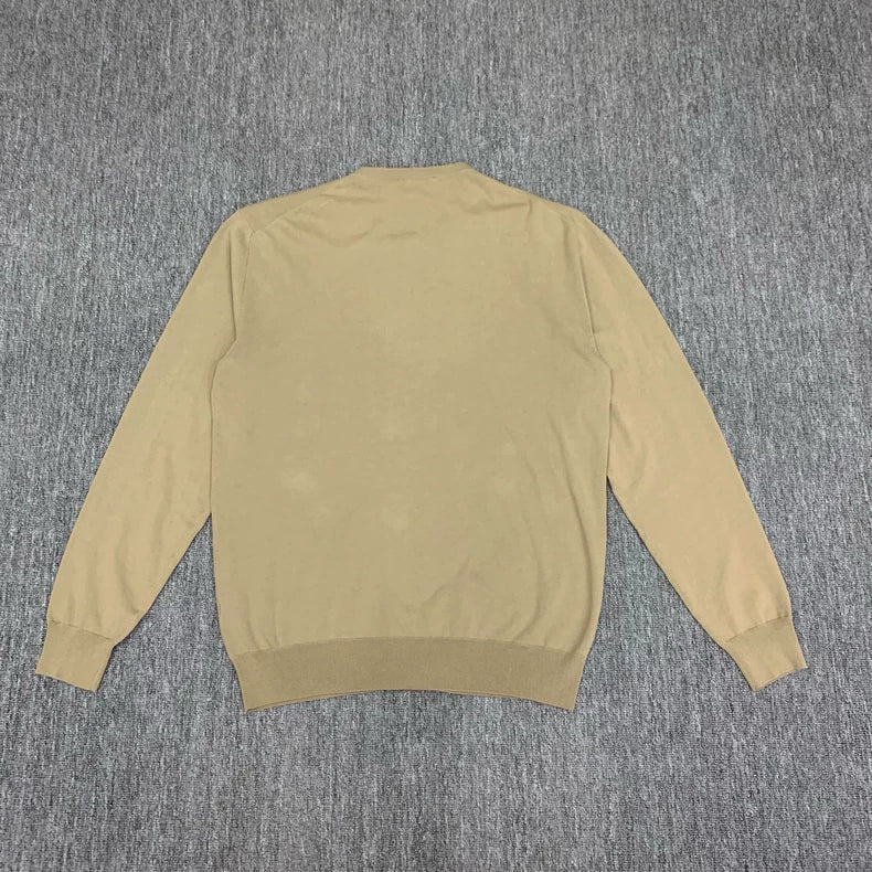 Hermes Beige Knit Cardigan Jacket