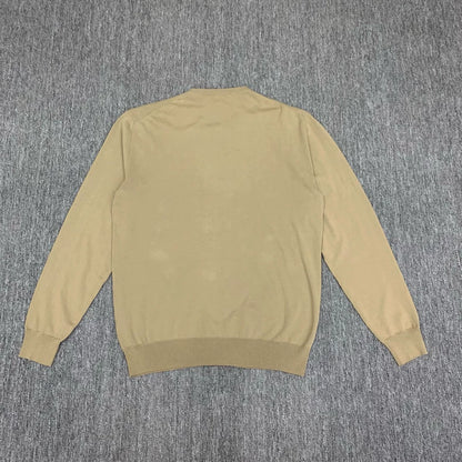 Hermes Beige Knit Cardigan Jacket