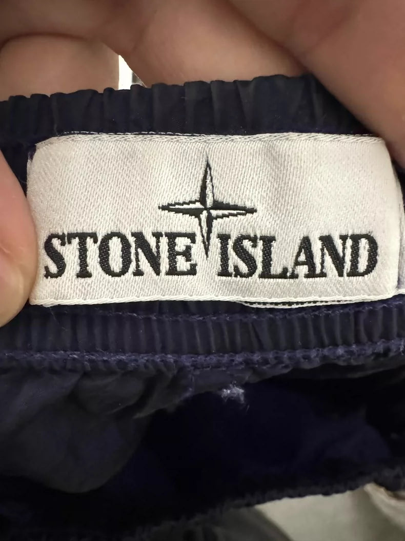 Stone Island Metal Nylon Cargo Pants